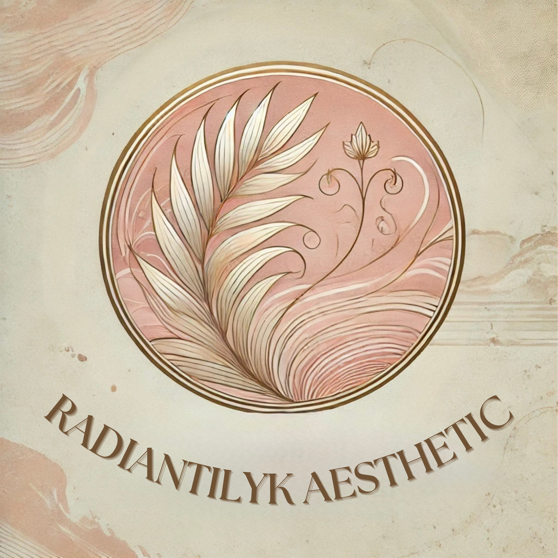 RadiantilyK Aesthetic logo